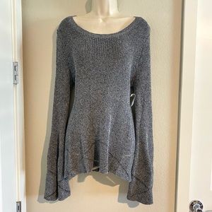 NWT Flick oversized boho sweater w/ poet sleeves